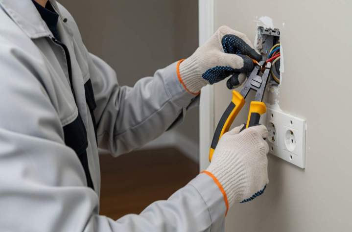 Mise en conformité de prises électriques Pau