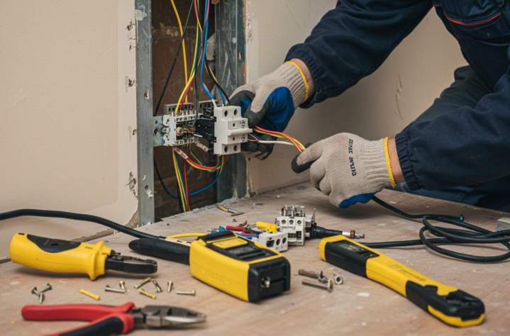 Rénovation électrique partielle Pau